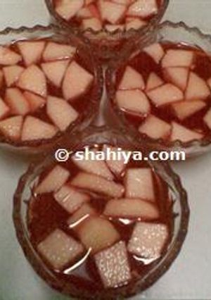 A picture of Quick Fruity Jello.