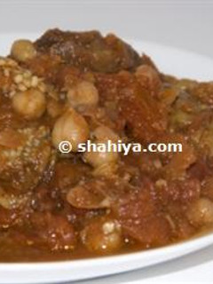 A picture of Lebanese Vegetarian Eggplant Moussaka.