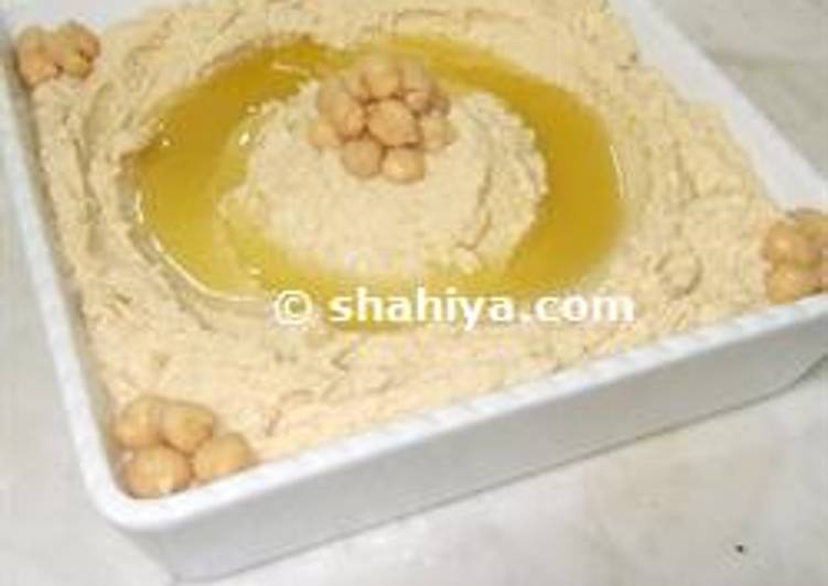 Easiest Way to Prepare Homemade Traditional Hummus