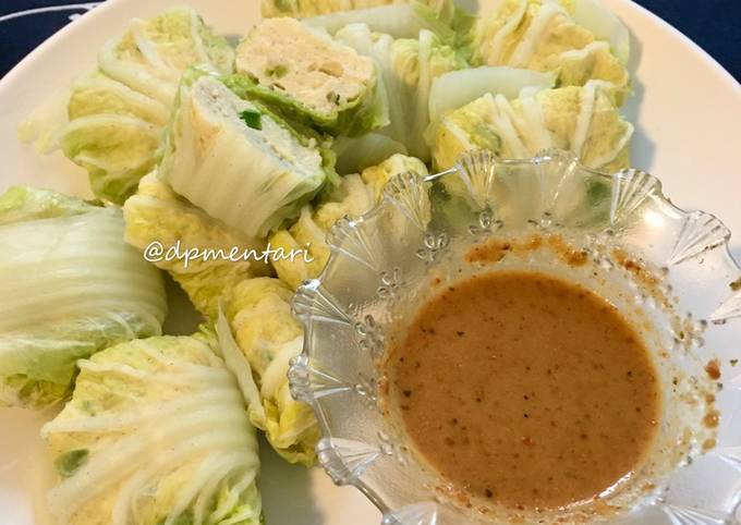 Resep Dimsum Sayur No Tepung Menu Diet Oleh Dpmentari Cookpad