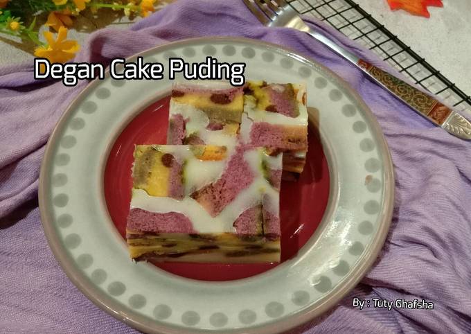 Resep Degan Cake Puding