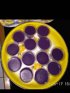 Foto resep Puding susu ubi ungu