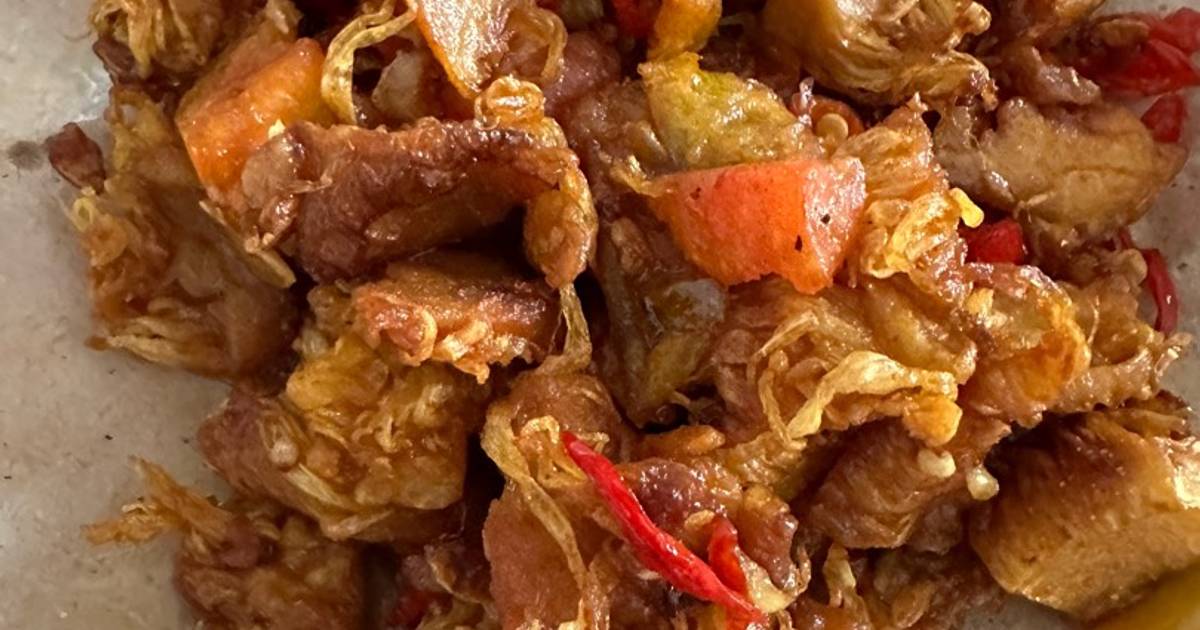 Resep Oseng Mandai  Kulit Cempedak Khas Kalimantan Selatan Dengan Bahan Sederhana