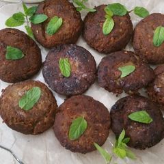 Shami kababs A picture of Shami kababs.
