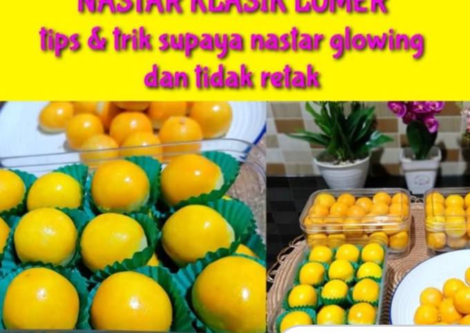 Resep nastar klasik lumer