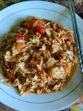 Mie nyemek pedas (pakai mie abc selera pedas)