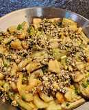 Cà tím nướng tóp mỡ