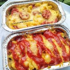 A picture of Macaroni schotel panggang.