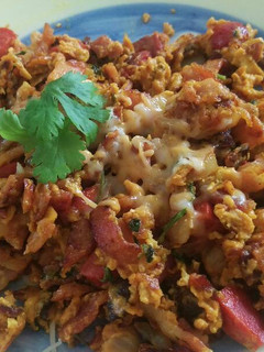 A picture of Elisa's Supreme Scrambled Eggs .