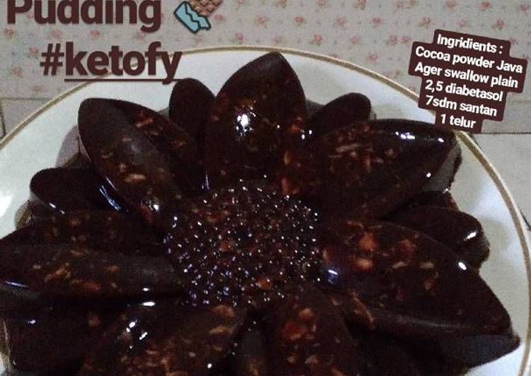 Puding ketofy sederhana