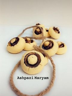 عکسی از دستور شیرینی قارچی🍄