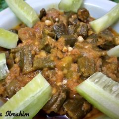 A picture of Masalay wali Bhindi.