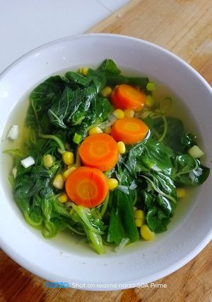 Foto resep Sayur bayam