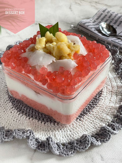 Foto resep Es Doger Cake Dessert Box (Cream Premium)