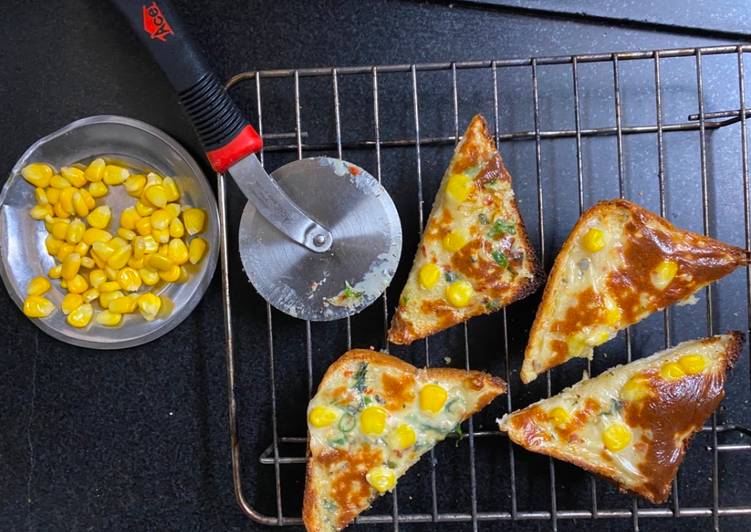 Easiest Way to Prepare Super Quick Homemade Chilli cheese toast