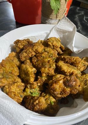 Una foto de Buñuelos de lechuga 🥬 😍
