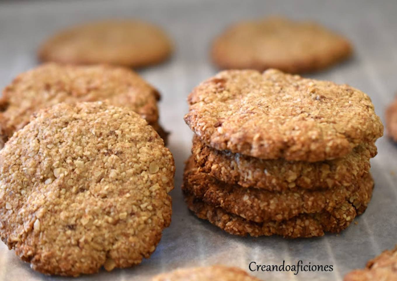Galletas de avena saludables