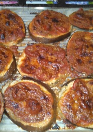 Foto di Fette di melanzana alla parmigiana 😋