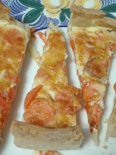 Una foto de Quiche de zanahorias