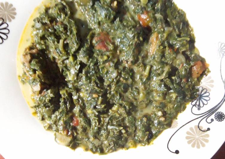 Recipe of Any-night-of-the-week Mboga Kienyeji