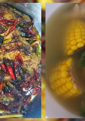 Foto resep Bawal kecap & sop rosmaine