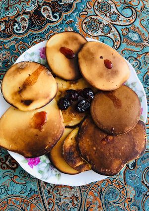 عکسی از دستور پنکیک
