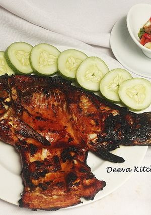 Foto resep Ikan mas bakar bumbu kecap