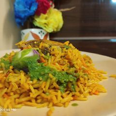 Chicken pulao A picture of Chicken pulao.
