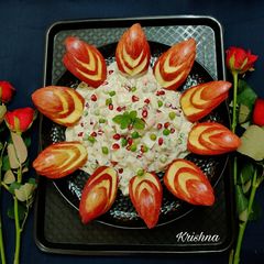 Russian fruit salad A picture of Russian fruit salad.