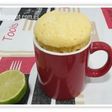 Mug cake de limón