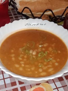 صورة لوصفة لوبيا بدون لحم
