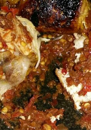Foto resep Ayam bakar keprek ramadan