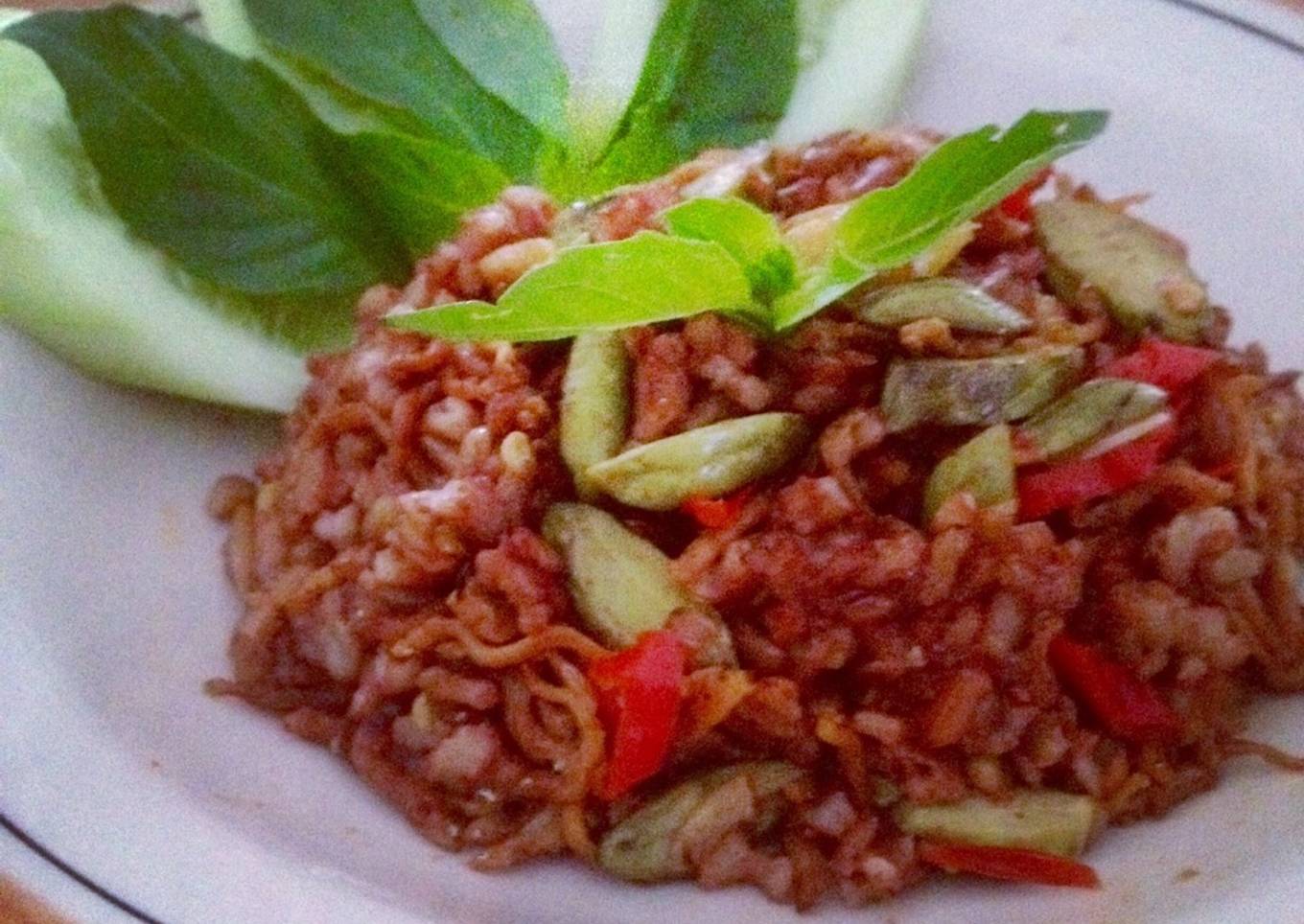 Nasi Liwet Brown Rice Without Coconut Milk Magic Com