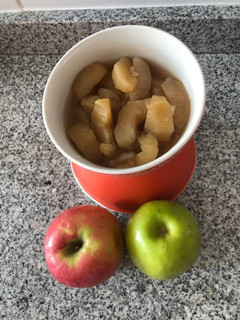 Una foto de Manzanas con canela