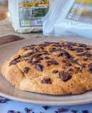 Mega cookie sin gluten en airfryer