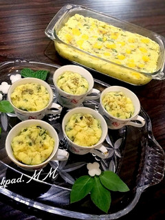 عکسی از دستور سوفله سیبزمینی بدونفر