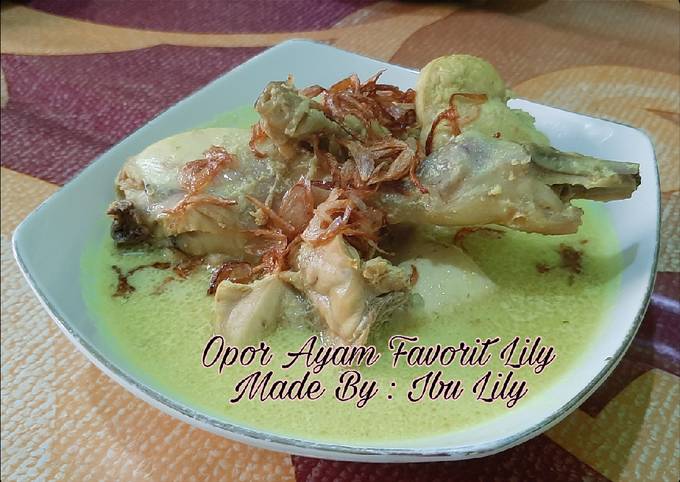 30. Opor Ayam Favorit Lily