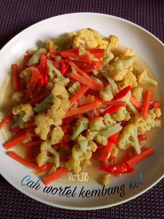 Foto resep Cah Wortel Kembang kol