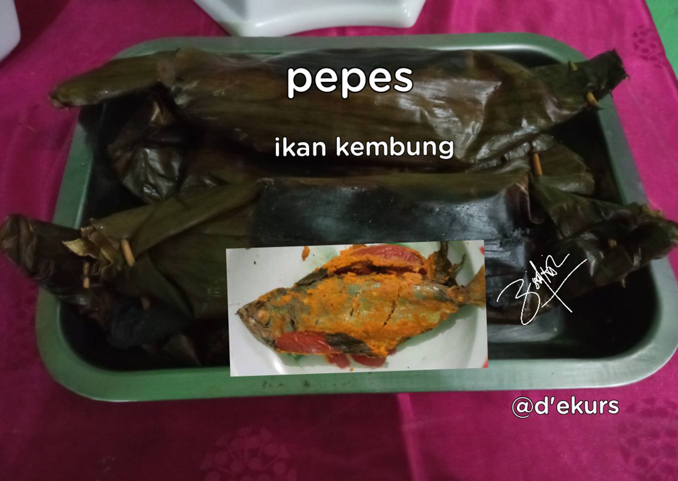Pepes ikan kembung