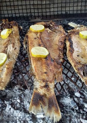 Una foto de Sabalo a la parrilla