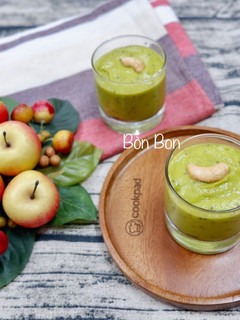 Hình của món Pudding Trái Bơ Hạt Chia.