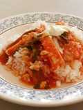Morisqueta con salsa roja 😍