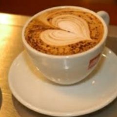 A picture of Foam coffee at home.
