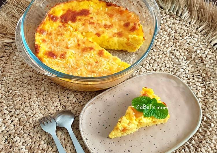 Cara Menyajikan Kaserol Jagung (= Corn Pudding) yang Bikin Ngiler