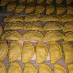 A picture of Kulit pastel sederhana, mudah dan tanpa telur.