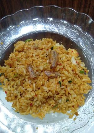 Foto resep Nasgor terasi ikan asin
