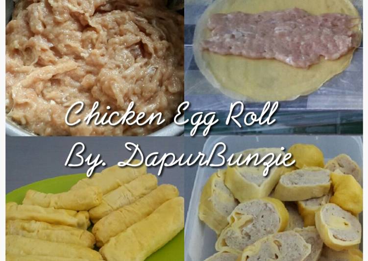 Langkah Mudah untuk memasak Egg Chicken Roll yang Menggugah Selera