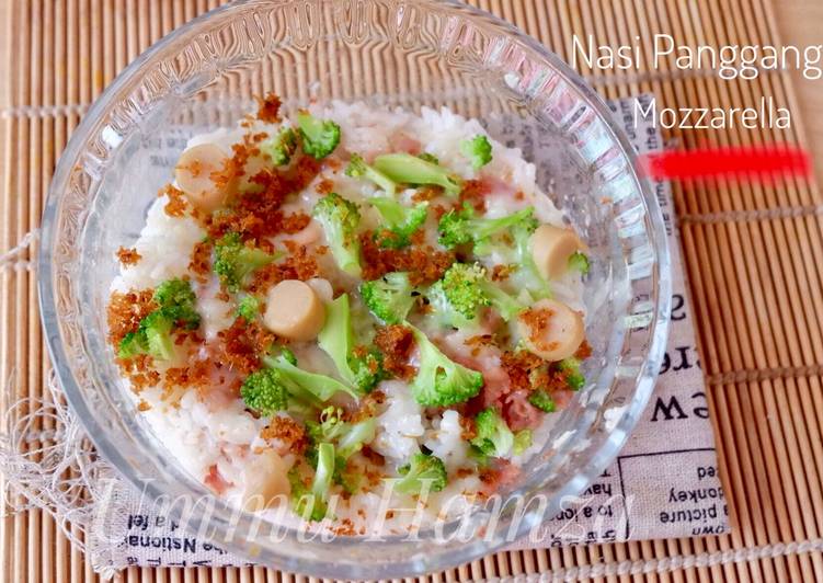 Nasi Panggang Mozzarella