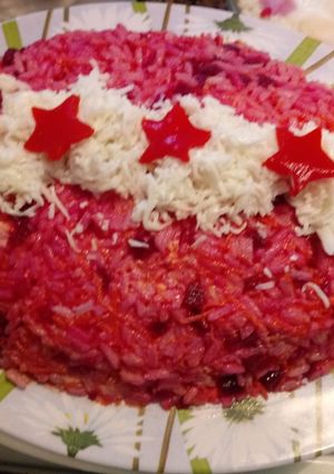 Una foto de Ensalada morada