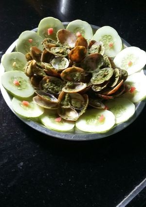 A picture of Oil free shivlya (seafood).